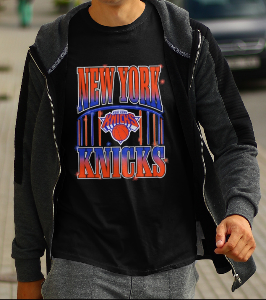 New York Knicks 2026 NBA Primetime Basketball Team T-Shirt