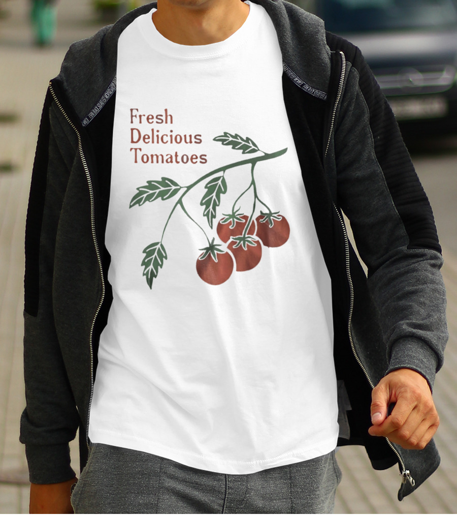 Fresh Delicious Tomatoes Garden Home Grown Plant T-Shirt