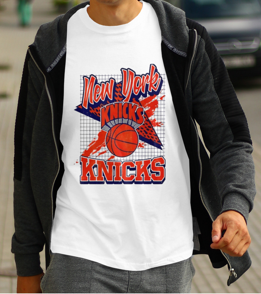 New York Knicks Juvenile Basketball Star T-Shirt