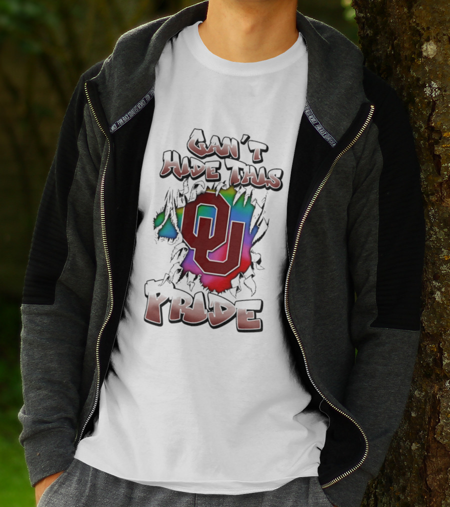 OU Can't Hide This Pride Vibrant Spirit T-Shirt