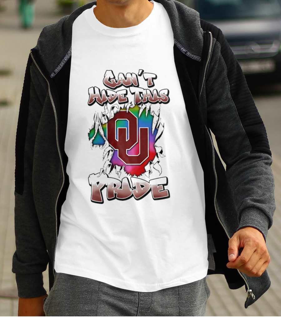 OU Can't Hide This Pride Vibrant Spirit T-Shirt