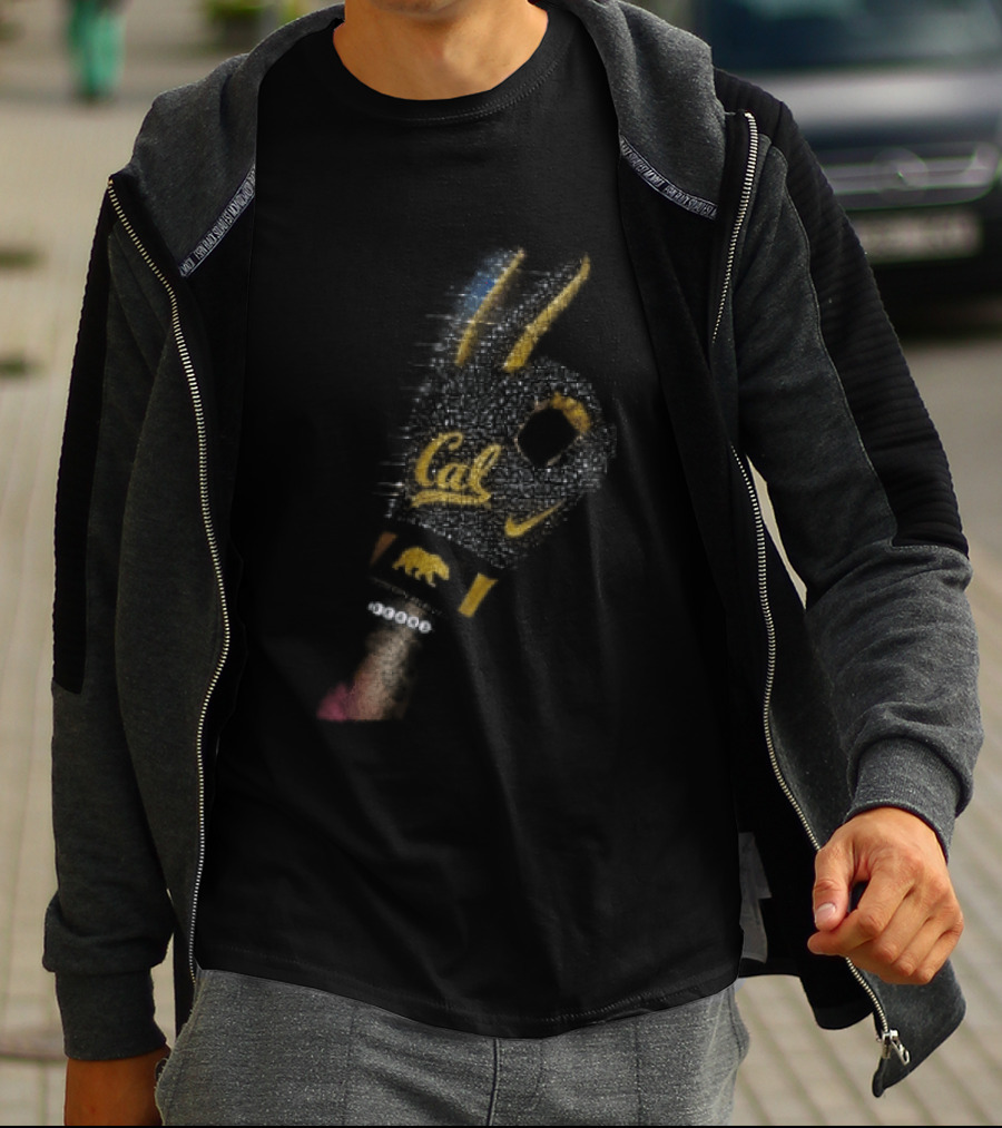 California Golden Bears X Drake ICEMAN Hand T-Shirt