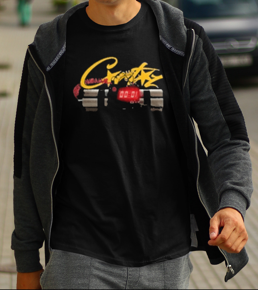 Corteiz Timebomb Collect Kicks Og Countdown Timer T-Shirt