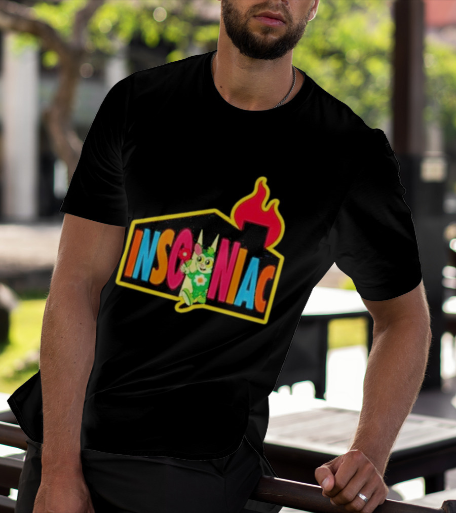 Dabsmyla X Insomniac House EDC Festival Art Collaboration T-Shirt