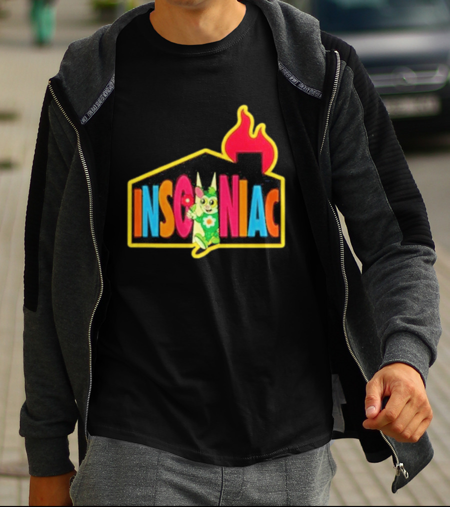 Dabsmyla X Insomniac House EDC Festival Art Collaboration T-Shirt