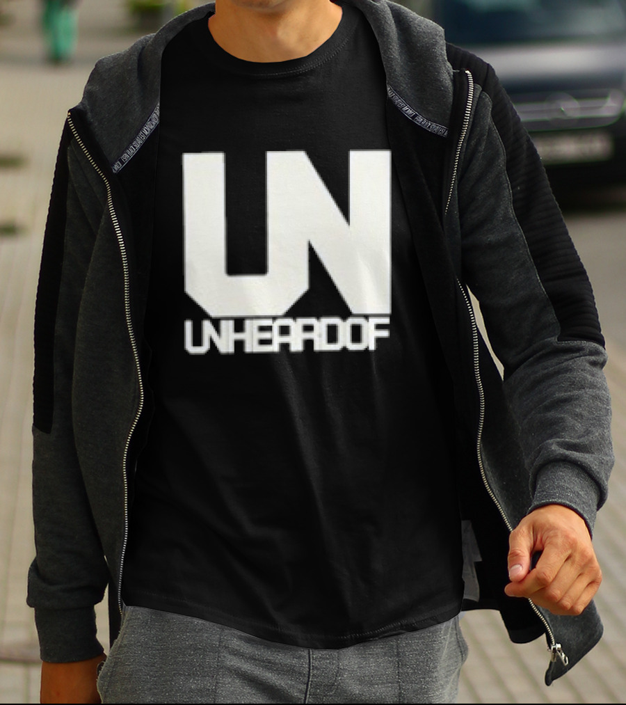 Unheardof Core UN Minimalist Text Urban Streetwear Fashion T-Shirt