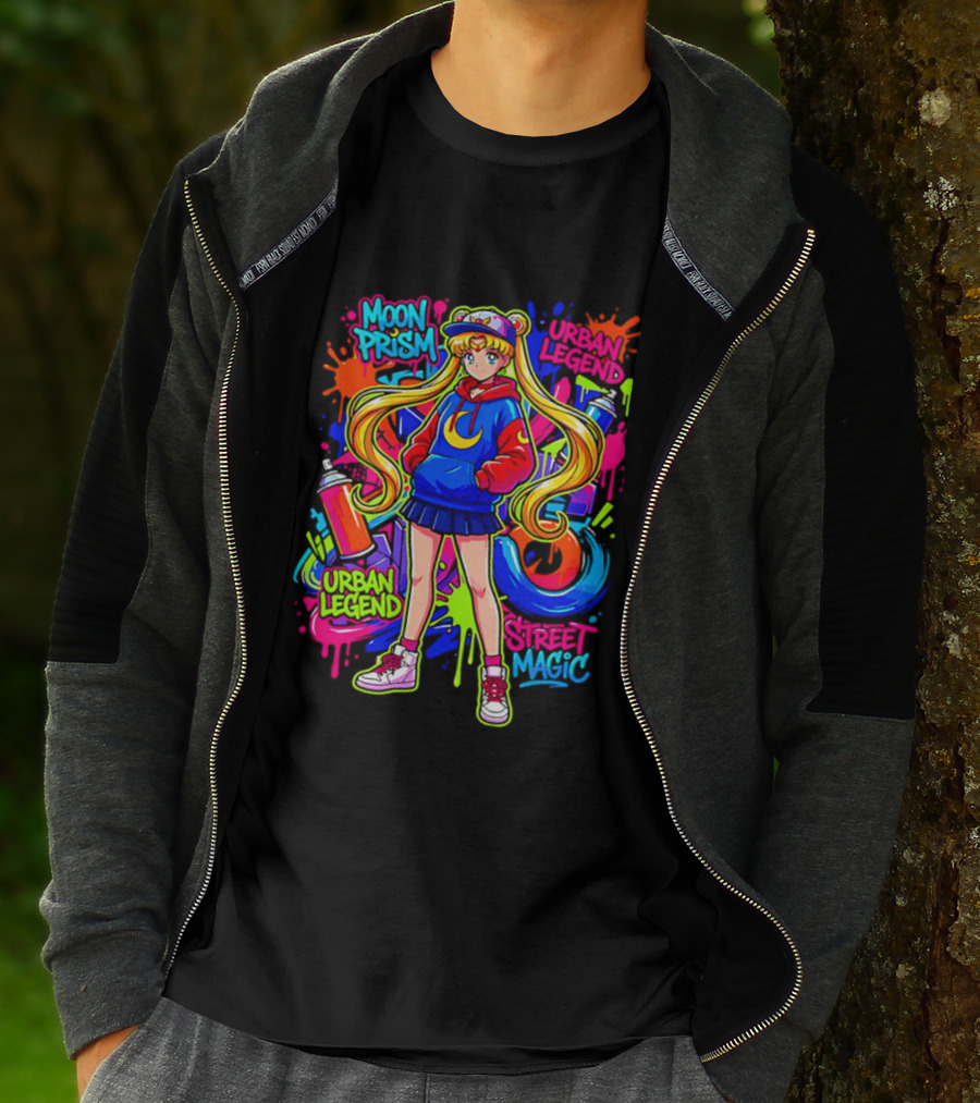 Moon Prism Urban Legend Street Magic T-Shirt