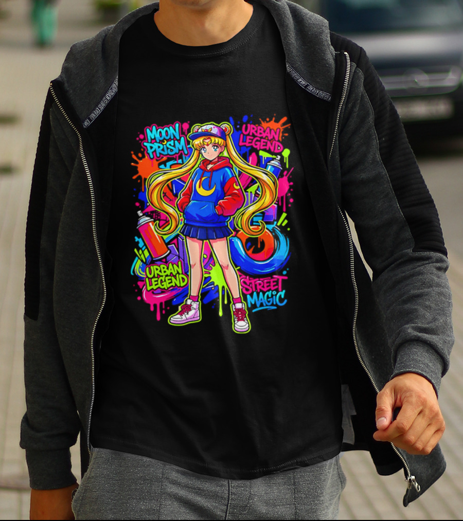 Moon Prism Urban Legend Street Magic T-Shirt