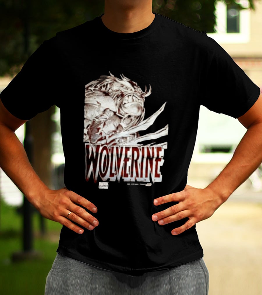 Original Wolverine Marvel Comics Vintage Monster T-Shirt