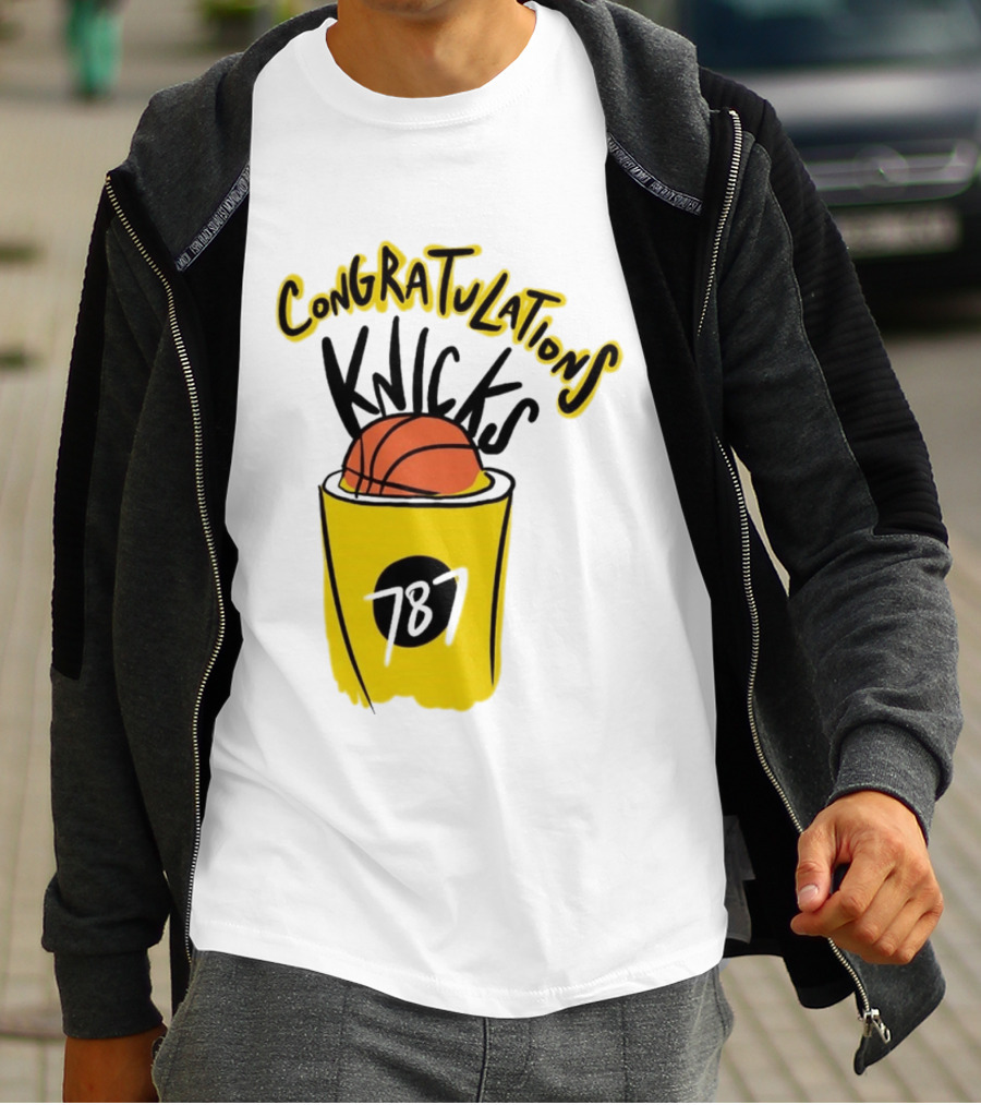 Congratulations Knicks Basketball 787 T-Shirt
