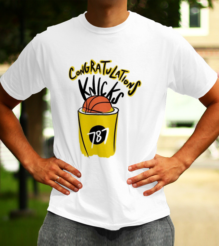 Congratulations Knicks Basketball 787 T-Shirt