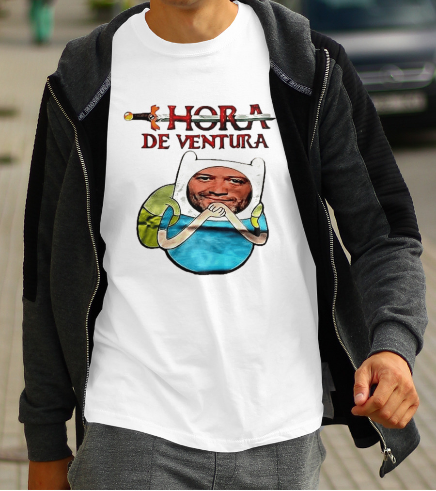 Hora De Ventura Aventuras Com Humor Iconico T-Shirt