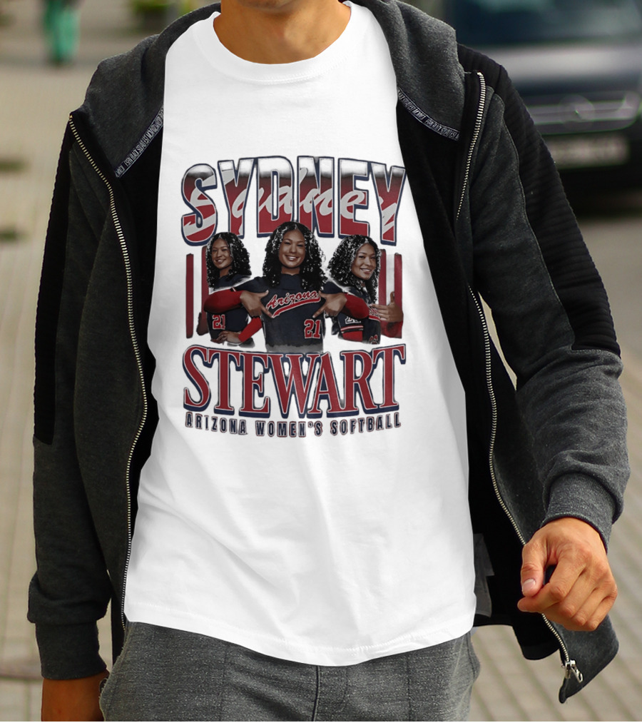 Sydney Stewart Arizona Women's Softball 21 T-Shirt