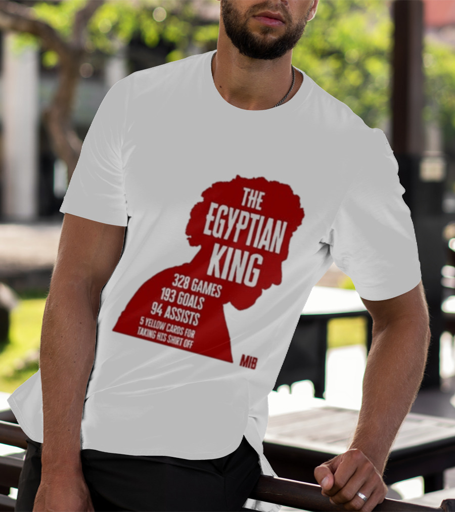 The Egyptian King 328 Games 193 Goals 94 Assists 5 Yellow Cards T-Shirt
