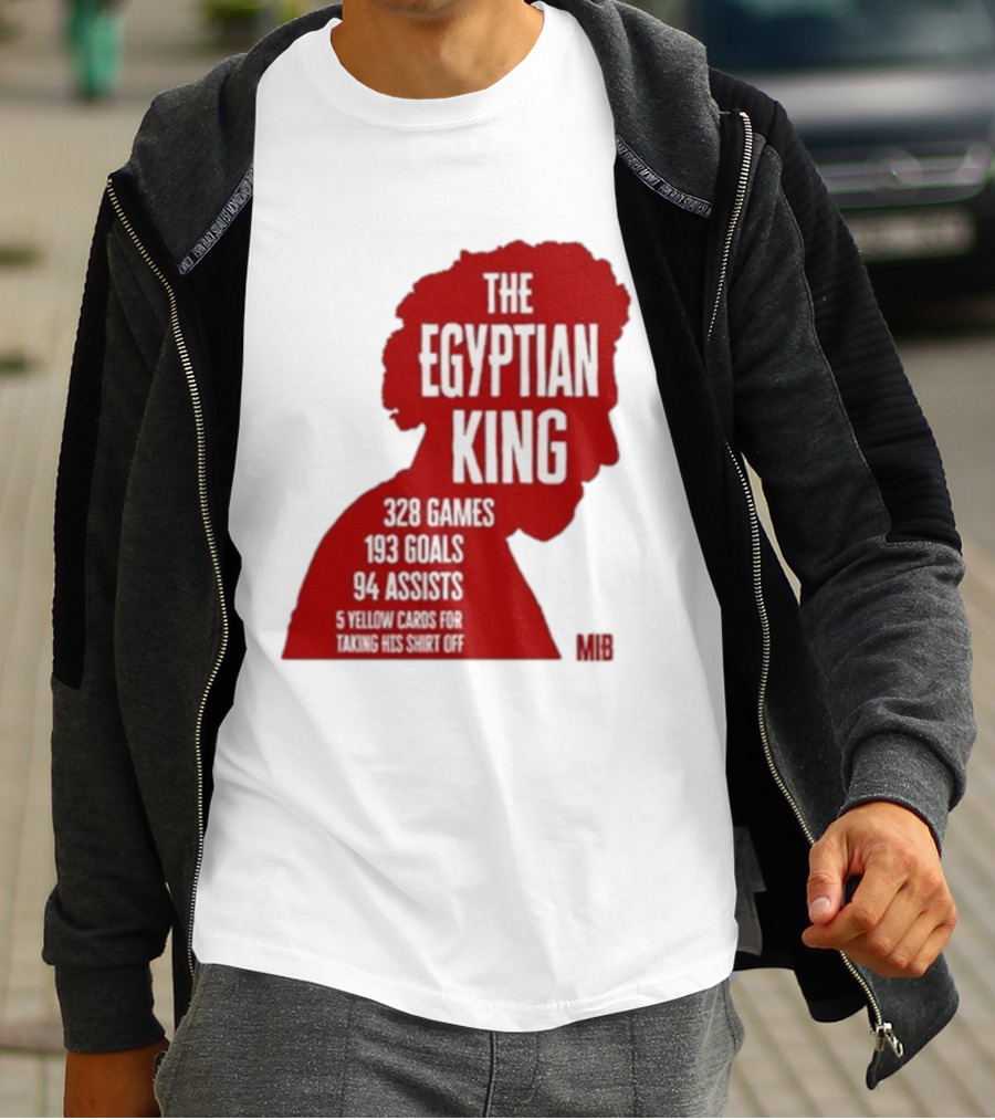 The Egyptian King 328 Games 193 Goals 94 Assists 5 Yellow Cards T-Shirt