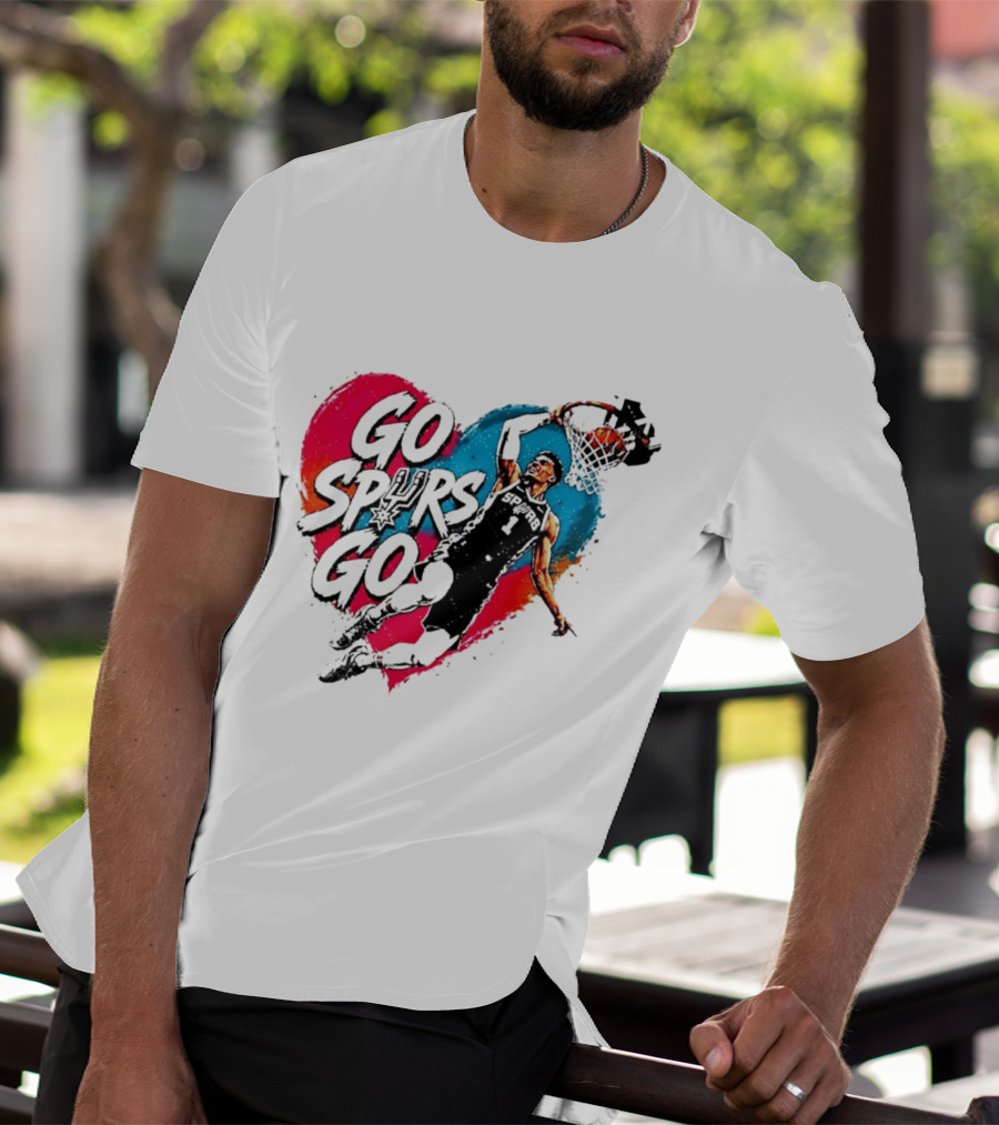 Victor Wembanyama Go Spurs Go San Antonio Basketball 2026 T-Shirt