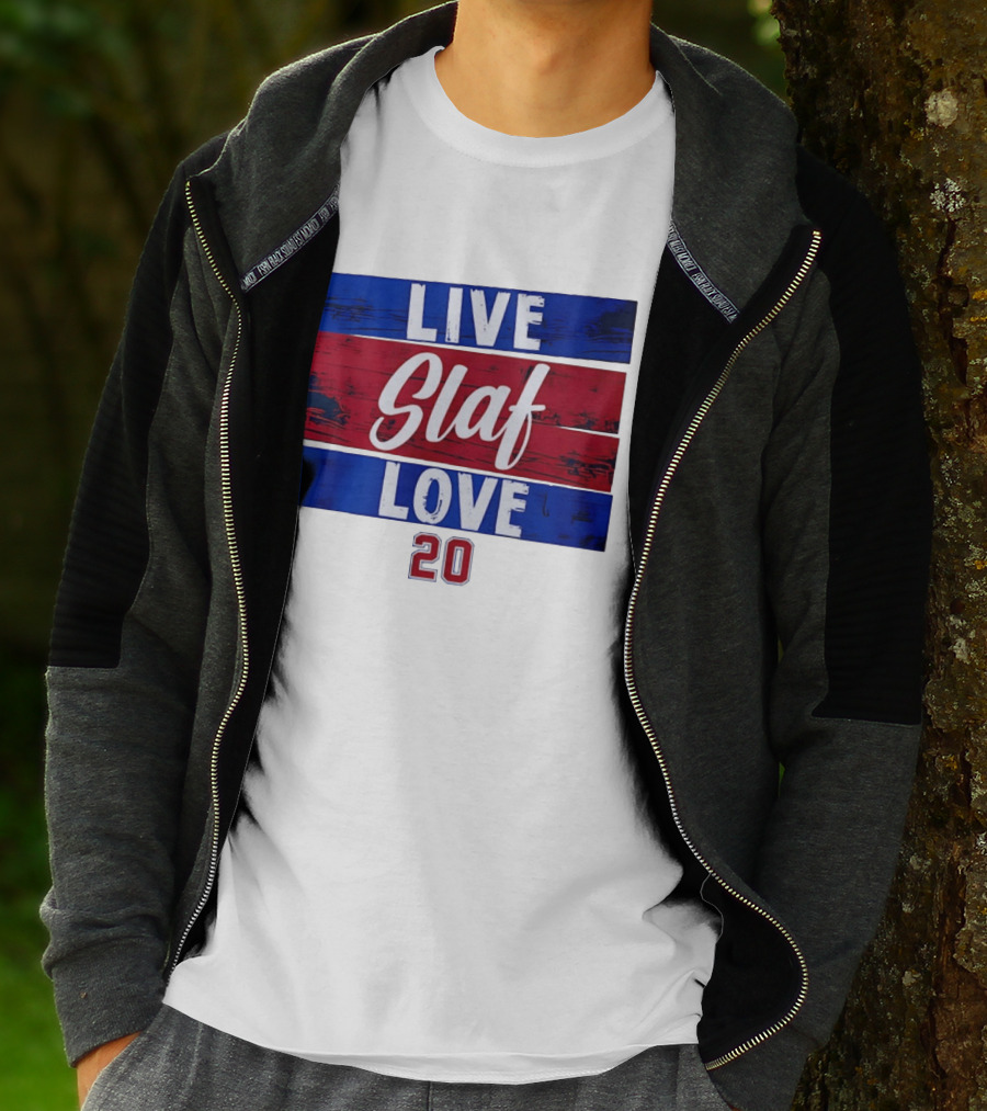 Live Slaf Love 20 Juraj Slafkovsky Montreal Canadiens NHL T-Shirt