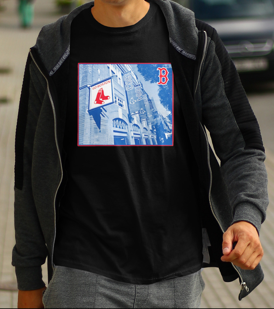 Go Boston Red Sox Banners Fenway Park 1903 1912 T-Shirt