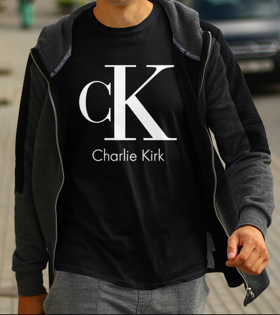 Charlie Kirk CK Classic Monogram T-Shirt