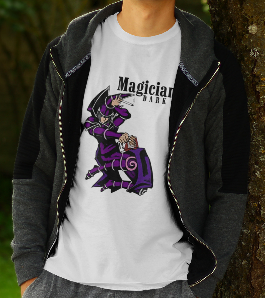 Magician Dark Yu Gi Oh Smoking T-Shirt