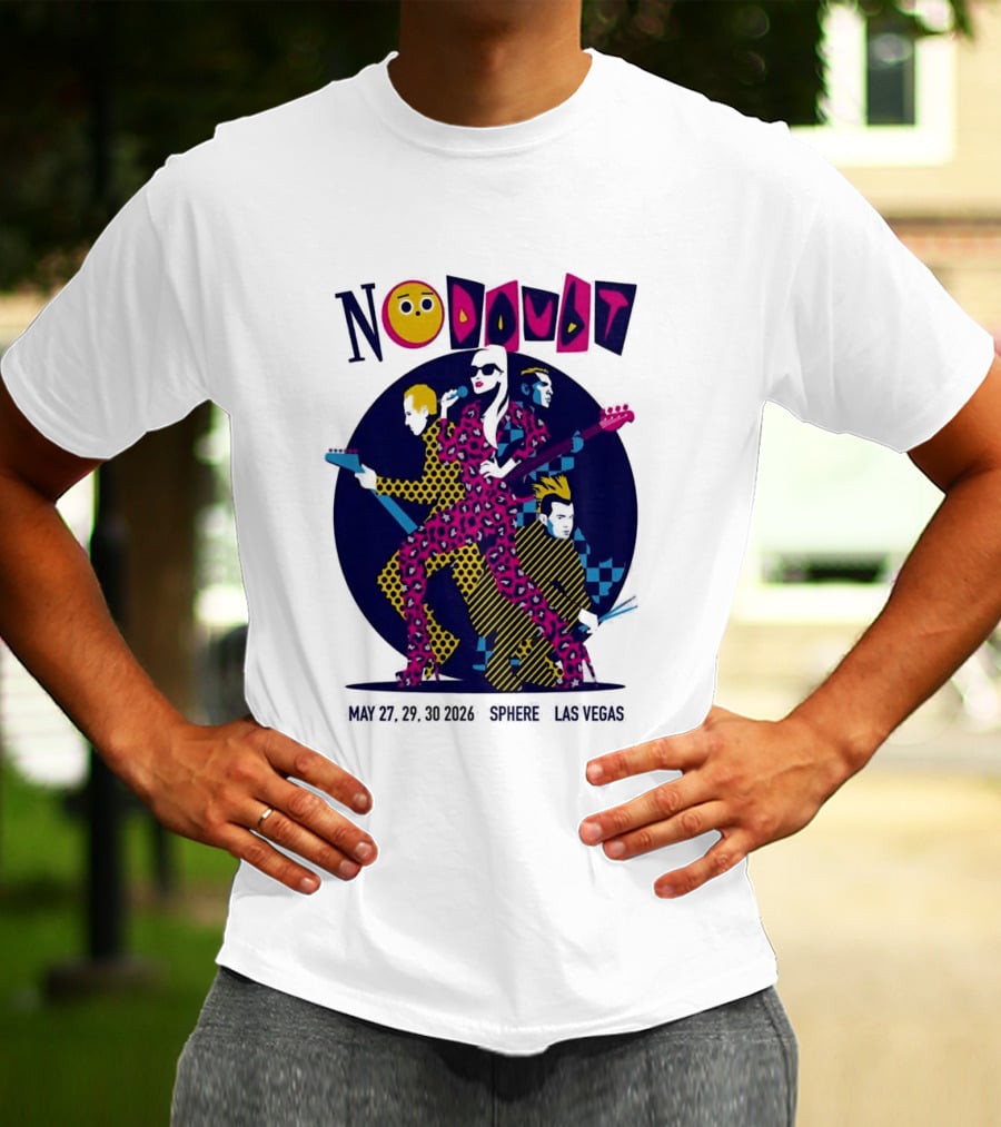 No Doubt May 27 30 2026 Sphere Las Vegas T-Shirt