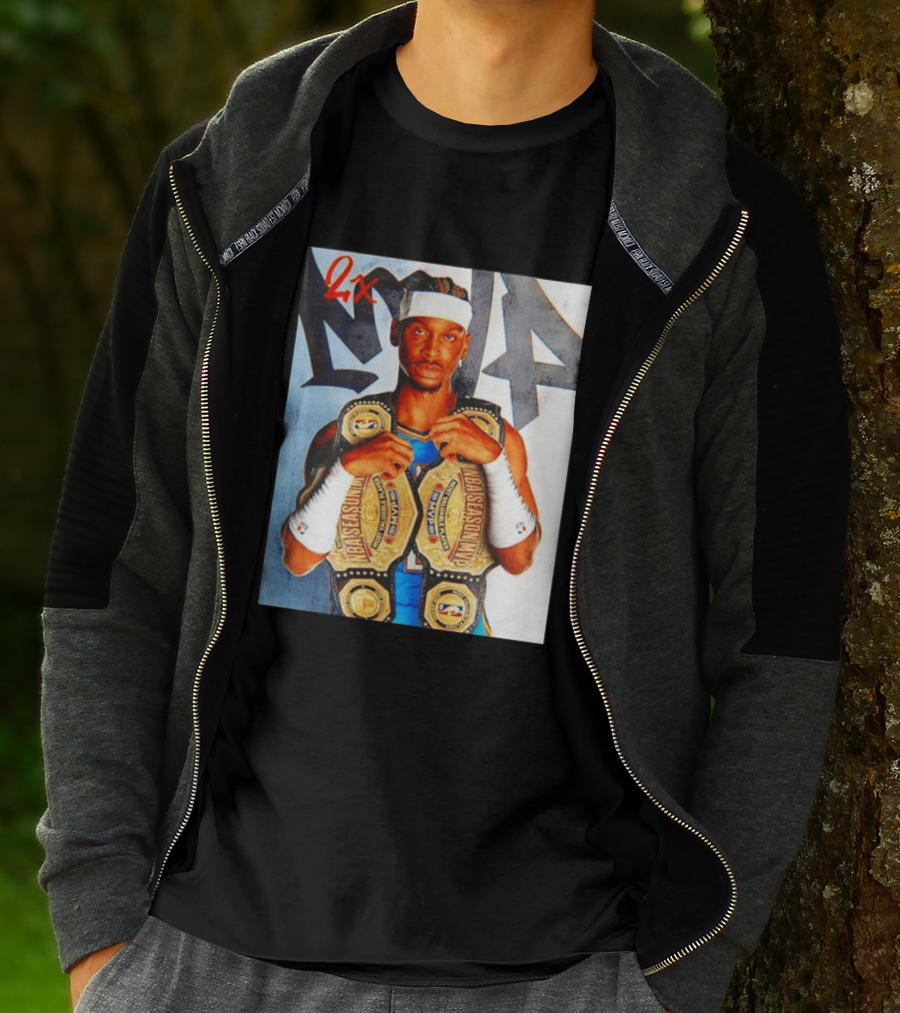 Shai Gilgeous Alexander 2X NBA MVP Champion Image T-Shirt