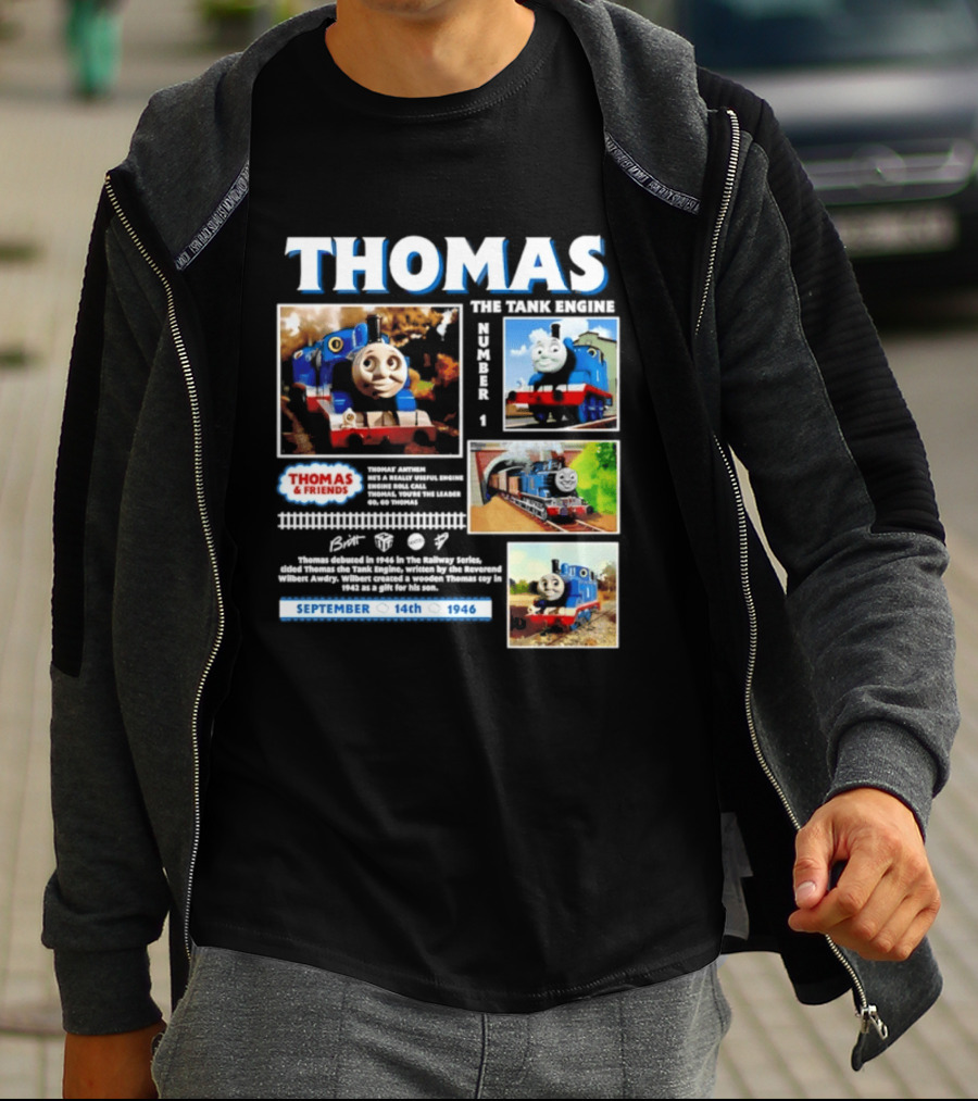 Thomas The Tank Engine Friends Number 1 September 14th 1946 T-Shirt