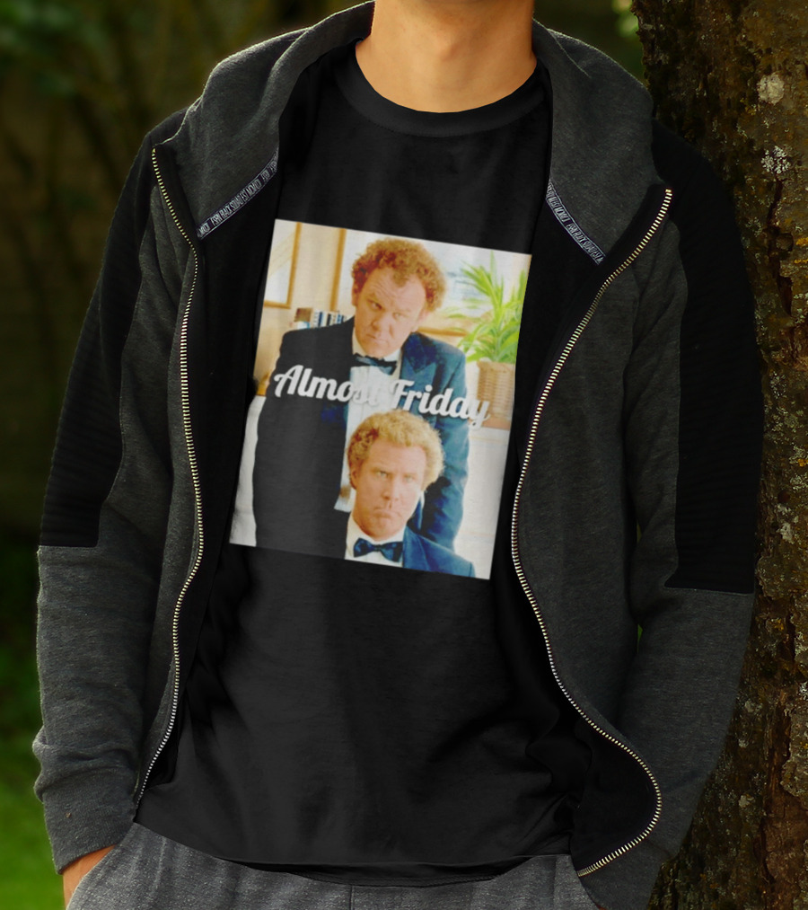 Almost Friday Will Ferrell John C. Reilly Interview Image T-Shirt