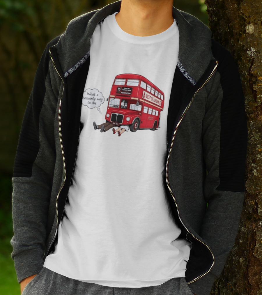 Arsenal What A Heavenly Way To Die Best Of London Bus 15 Paddington T-Shirt