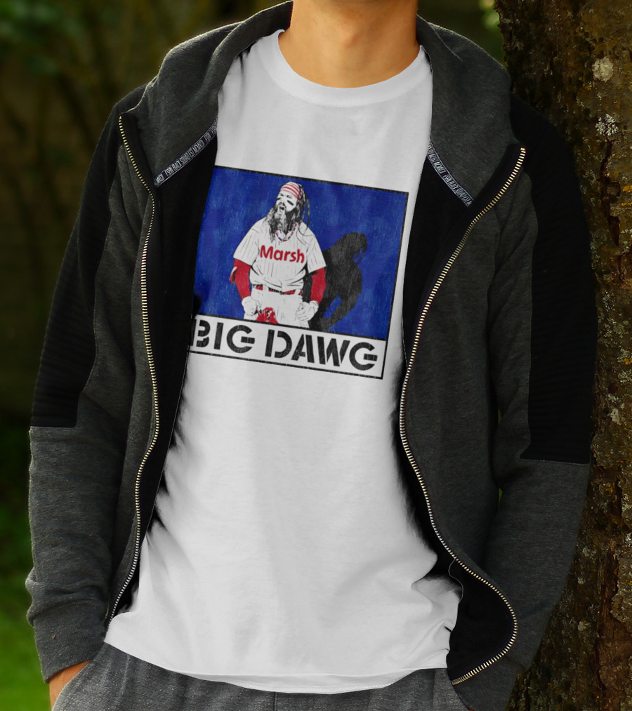 Brandon Marsh Philadelphia Phillies Big Dawg Marsh Baseball Player Image T-Shirt