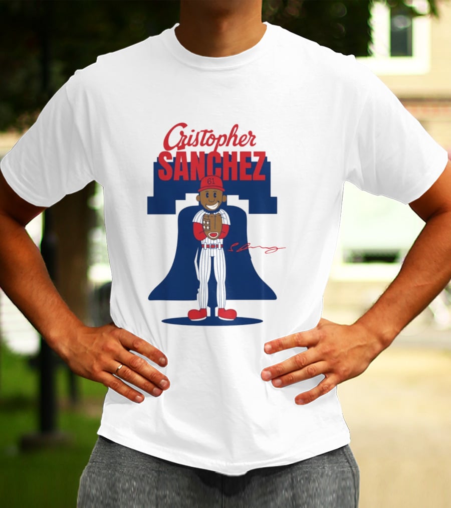 Cristopher Sanchez Phillies Cartoon Toddler 61 T-Shirt