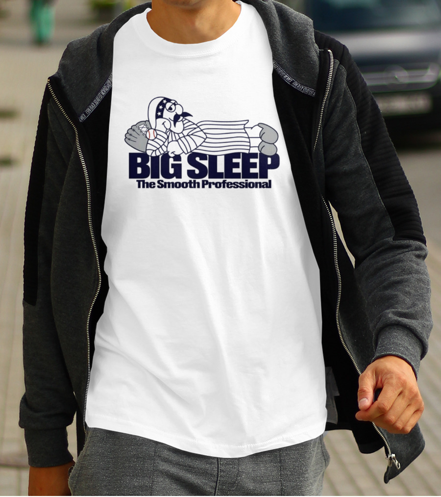 New York Yankees Big Sleep The Smooth Professional Cartoon Toddler T-Shirt