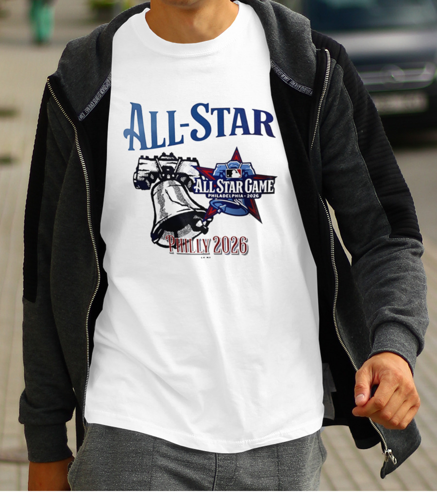 Philadelphia Phillies All Star Game Philly 2026 Liberty Bell T-Shirt