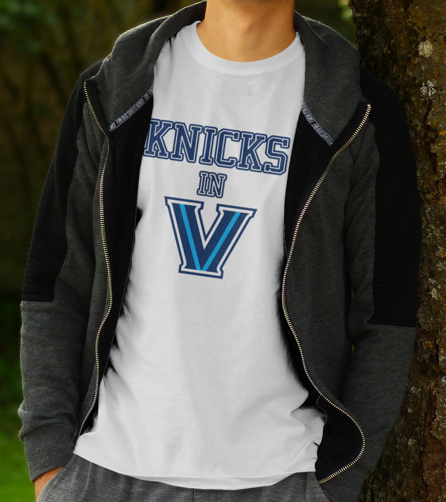 Knicks In Villanova Inspired Crossover Fan T-Shirt