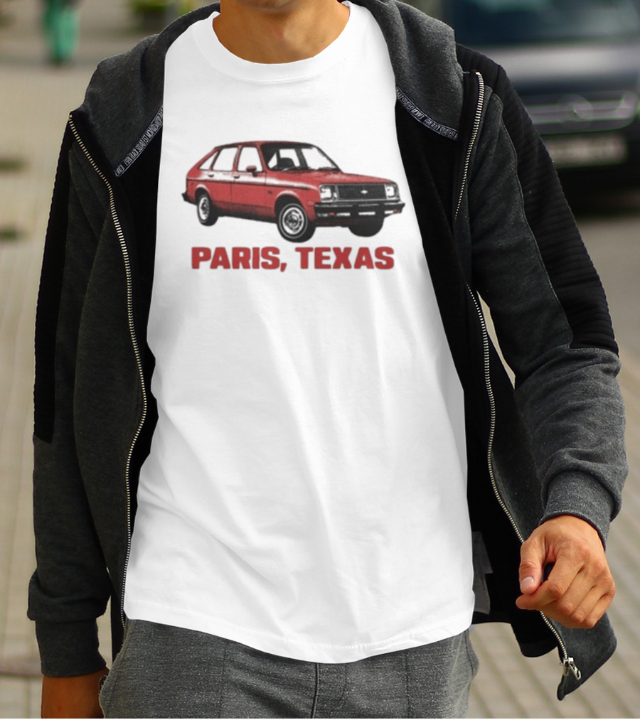 Paris Texas Chevette Red Car T-Shirt