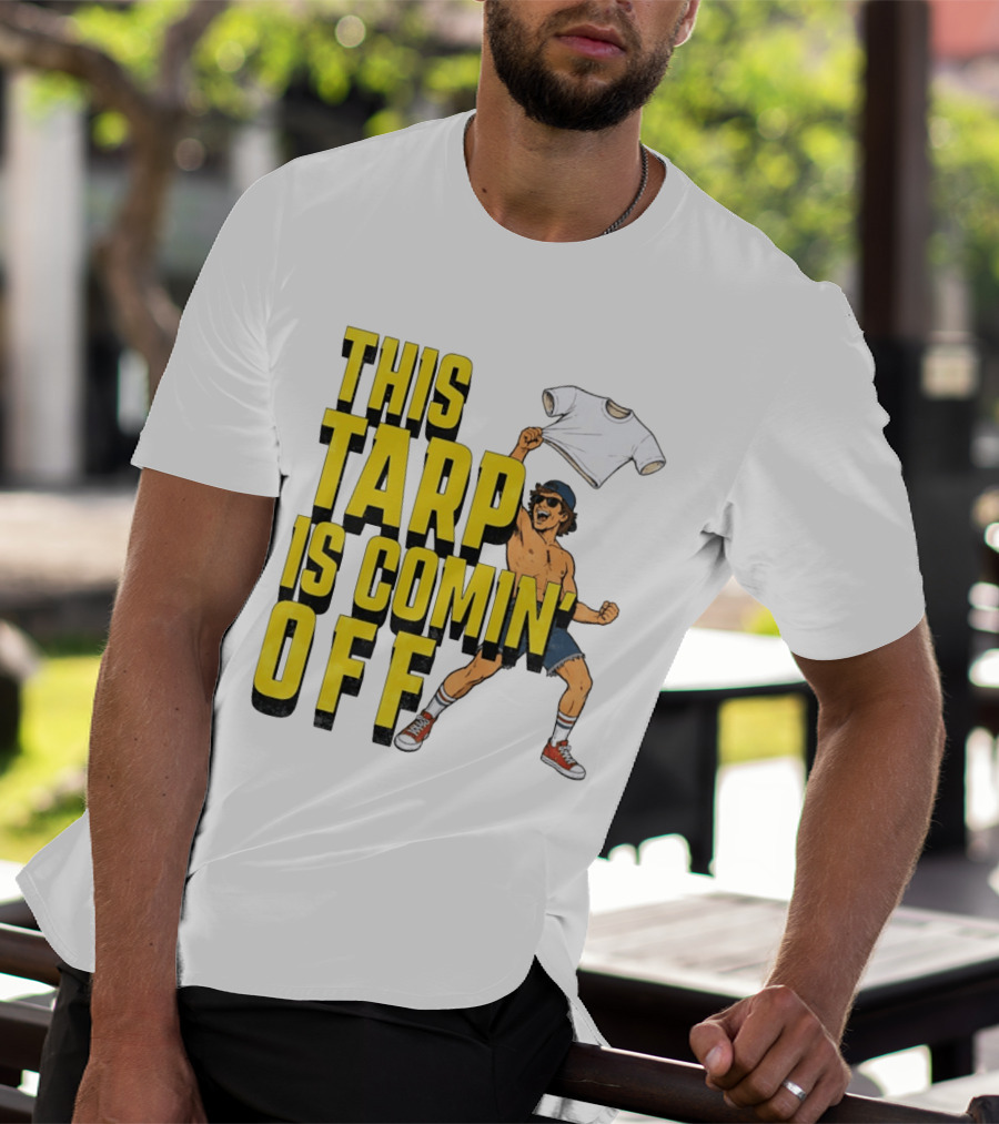 This Tarp Is Comin Off Spud Grown Ups Adam Sandler Kevin James Chris Rock T-Shirt