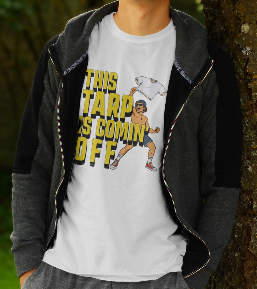 This Tarp Is Comin Off Spud Grown Ups Adam Sandler Kevin James Chris Rock T-Shirt