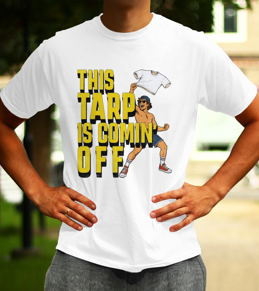 This Tarp Is Comin Off Spud Grown Ups Adam Sandler Kevin James Chris Rock T-Shirt