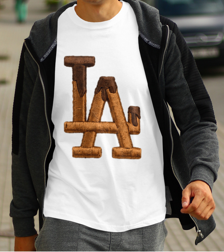 2026 Los Angeles Dodgers Ice Cream Sprinkles LA Baseball Hat T-Shirt