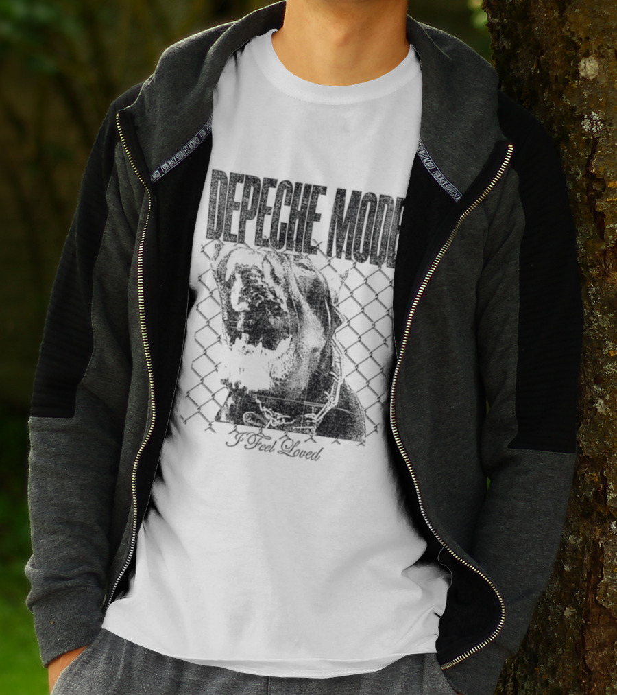 Depeche Mode I Feel Loved Grid T-Shirt