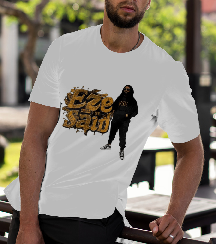 Eze Said Hip Hop Graffiti Style With VSN And Sneakers T-Shirt