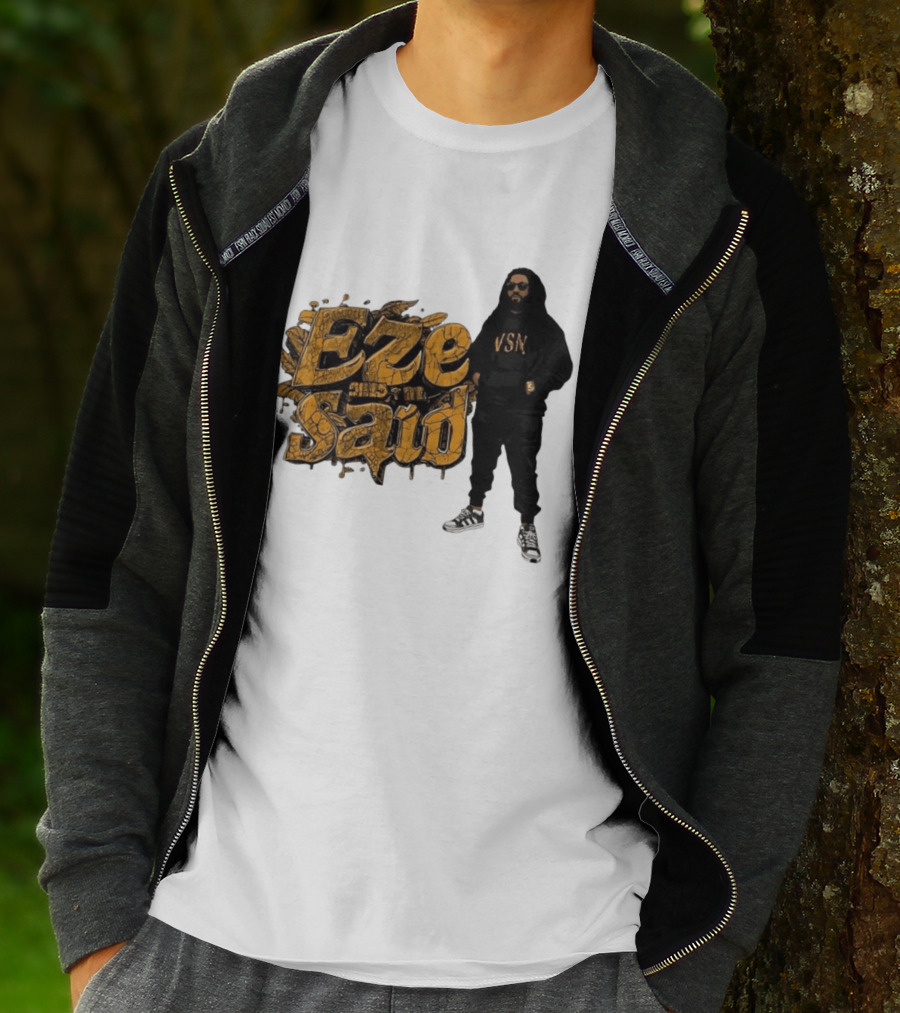 Eze Said Hip Hop Graffiti Style With VSN And Sneakers T-Shirt