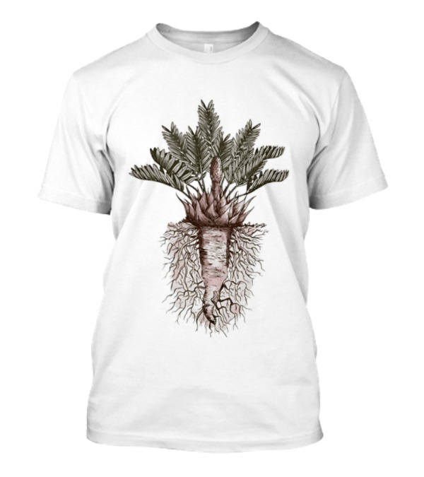 Fern Botanical Detailed Illustration Foliage T-Shirt