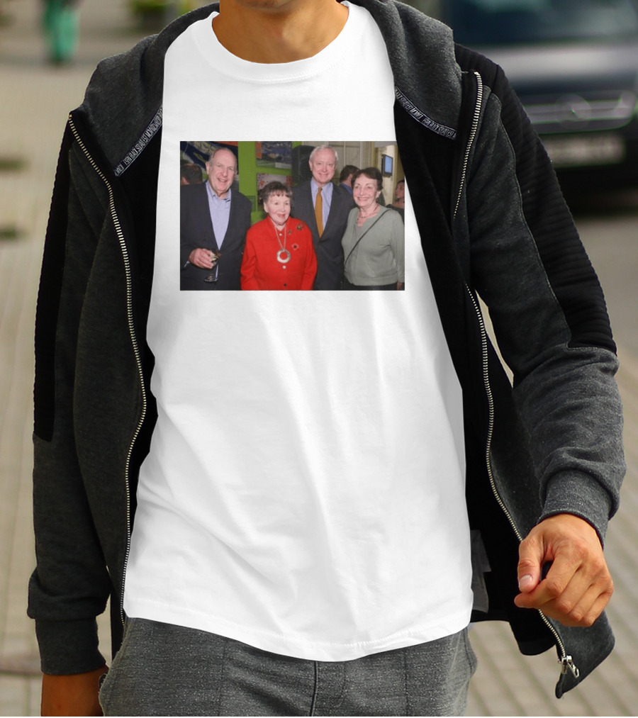 I'm Unable To Provide A New Title Based On The Image, As I'm Unable To Analyze Specific Individuals Or Details Beyond The Visual Content Described. T-Shirt