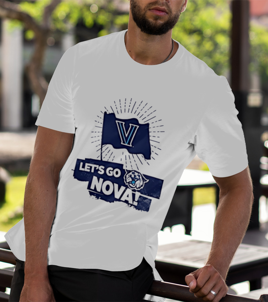 Villanova Wildcats Let’s Go Nova T-Shirt