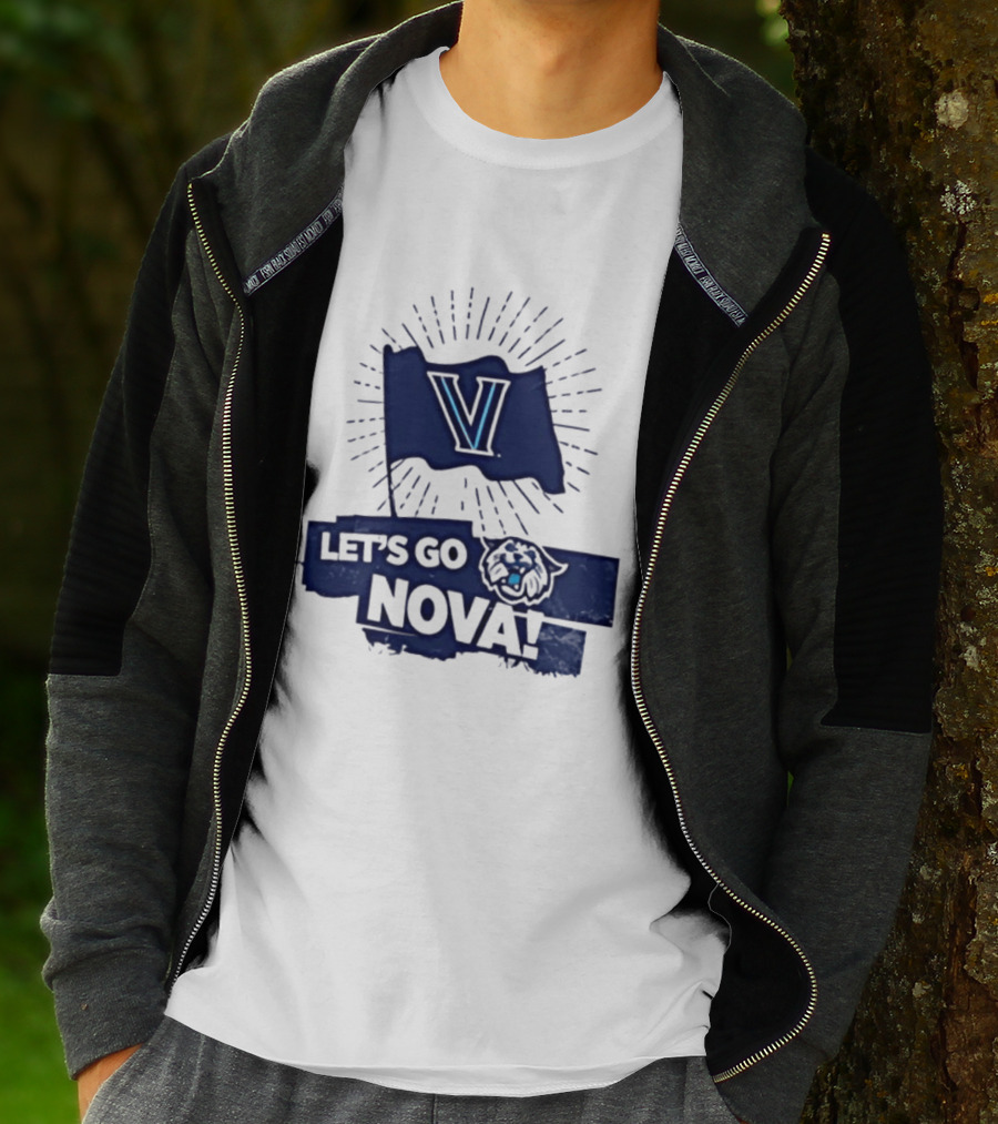 Villanova Wildcats Let’s Go Nova T-Shirt