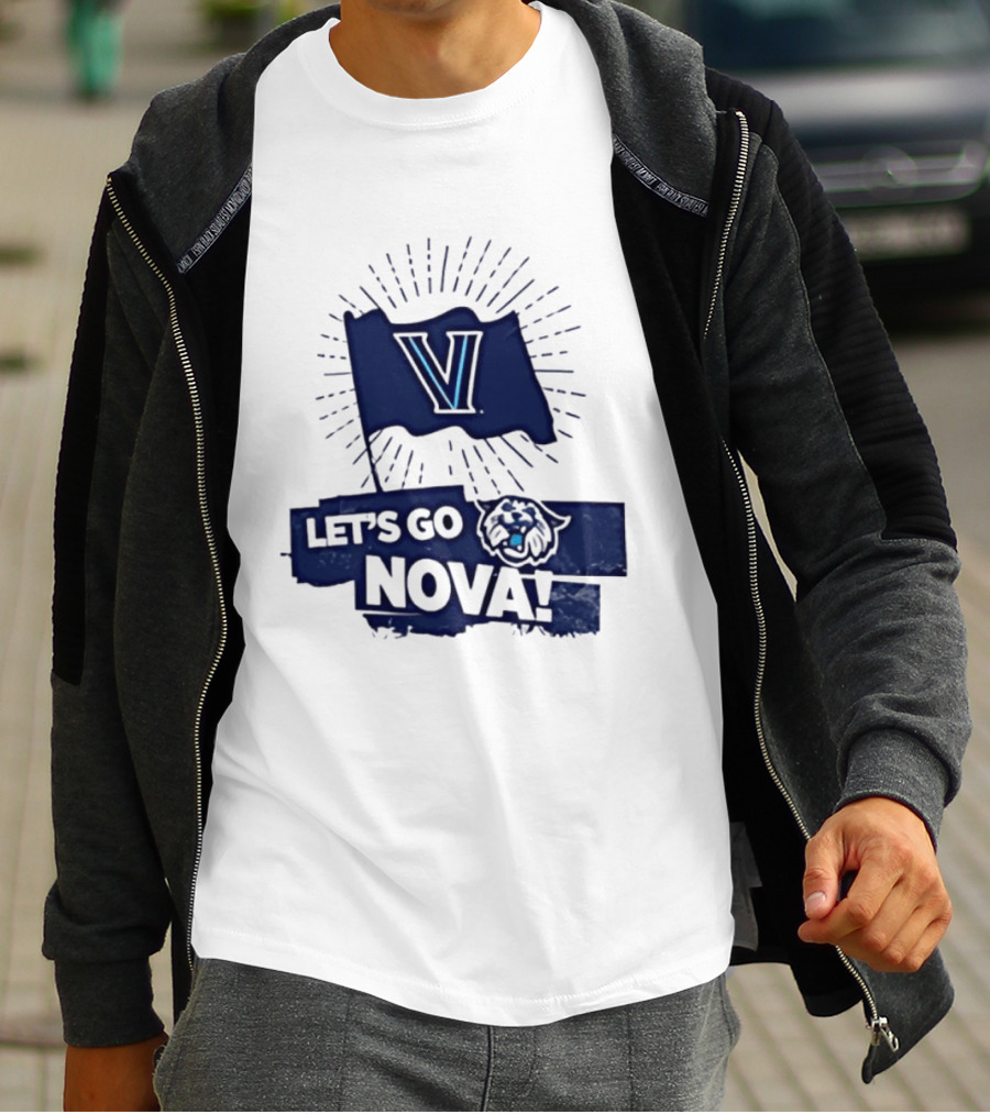 Villanova Wildcats Let’s Go Nova T-Shirt