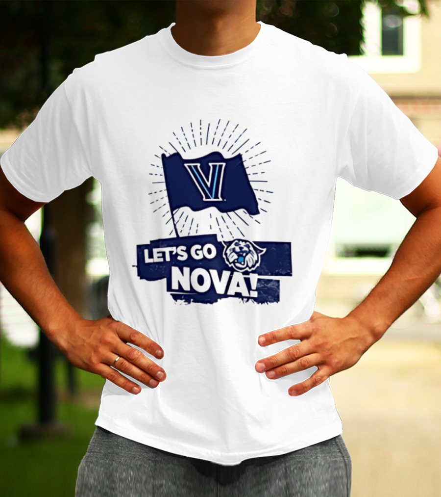 Villanova Wildcats Let’s Go Nova T-Shirt