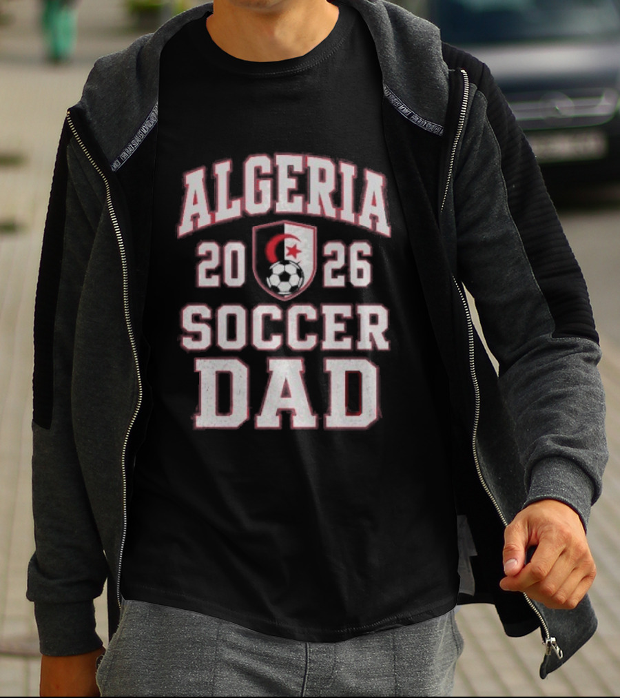 Algeria 2026 Soccer Dad Fan Gear T-Shirt