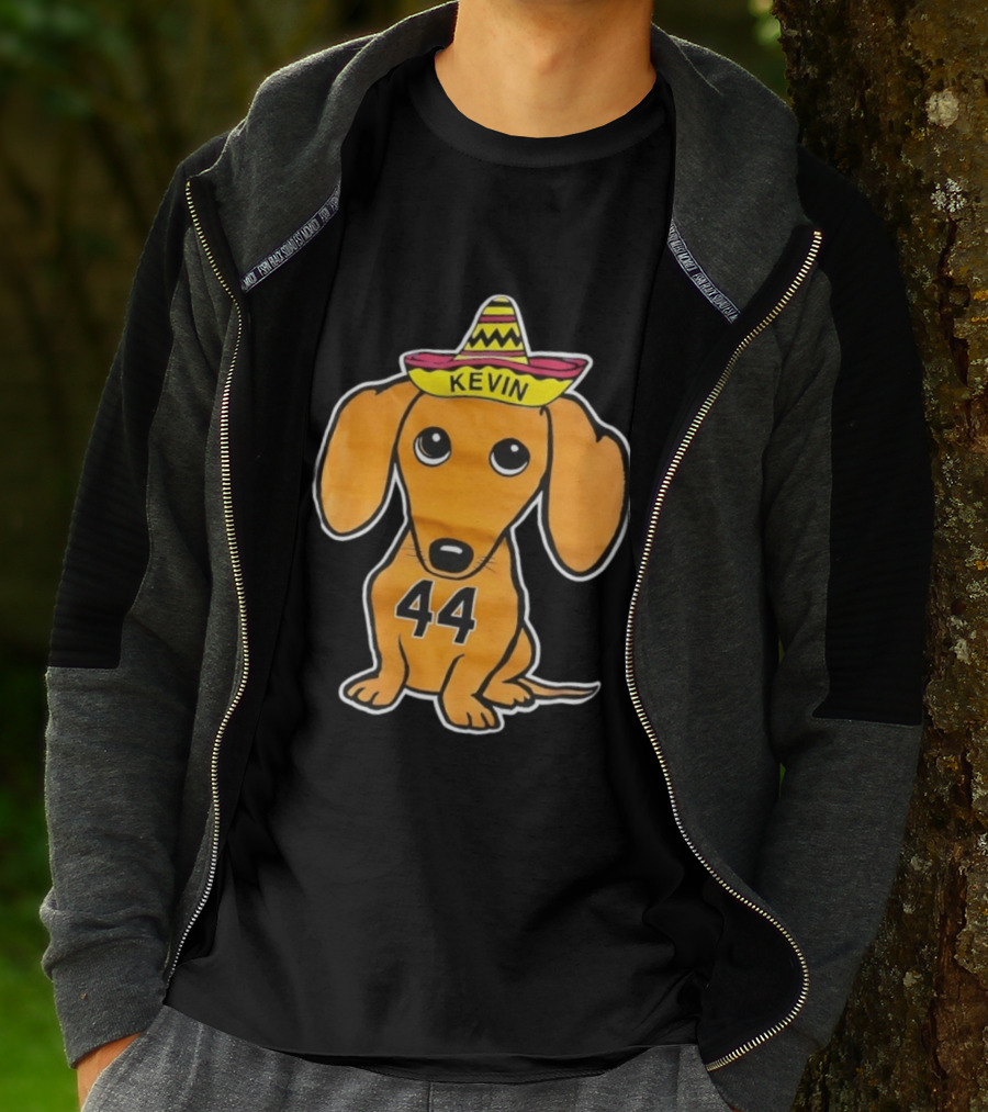 Cinco De Mayo Wiener Dog Kevin Sombrero 44 T-Shirt